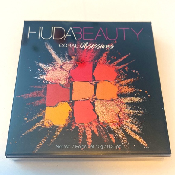 NEW Huda Beauty Coral Obsessions eyeshadow palette - Picture 4 of 4